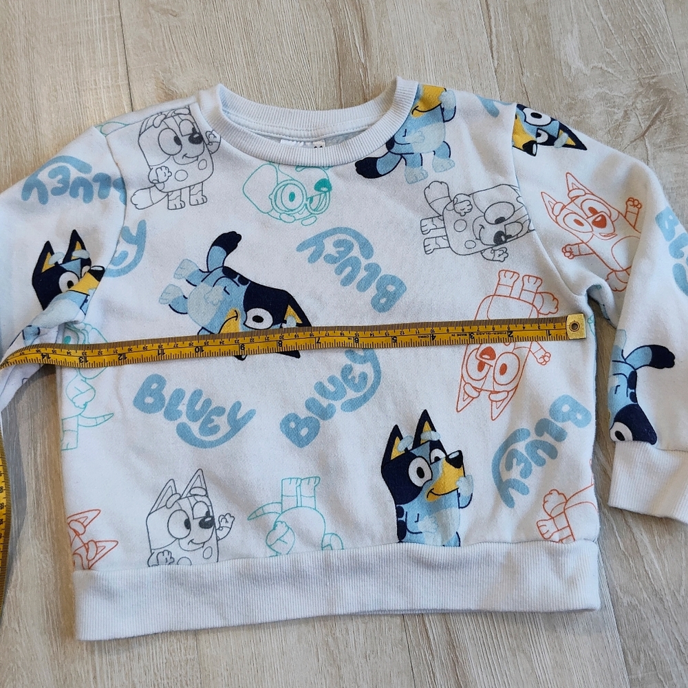 Target Kids Bluey Sweatshirts - White and Purple - Picture 8 of 10